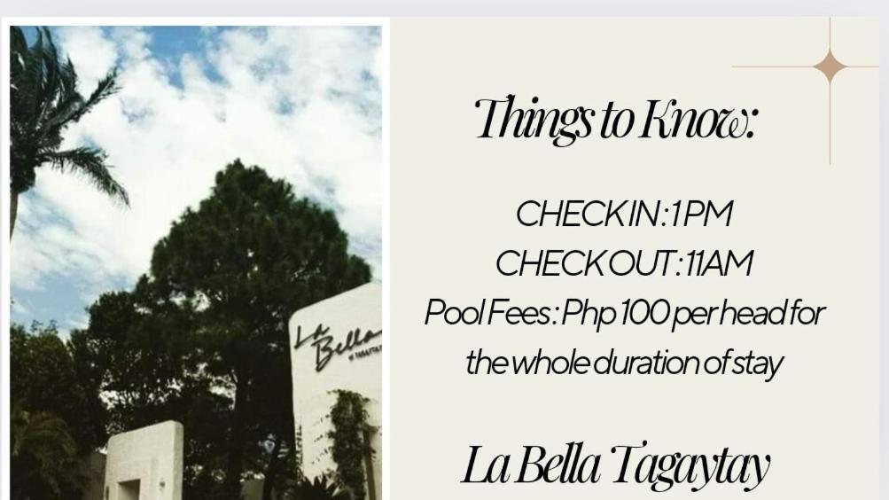 Retreat Haven In La Bella Tagaytay Apartment Tagaytay City Стая снимка